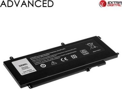 Изображение Bateria Extra Digital Neiojamo kompiuterio baterija DELL D2VF9, 3400mAh, Extra Digital Advanced