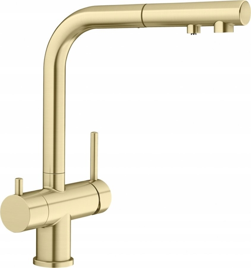 Picture of Bateria kuchenna Blanco Bateria FONTAS-S II Satin GOLD z wycigan wylewk