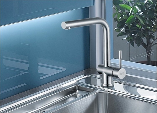 Picture of Bateria kuchenna Blue Water Kitchen faucet Blue Water SETA matt chrome