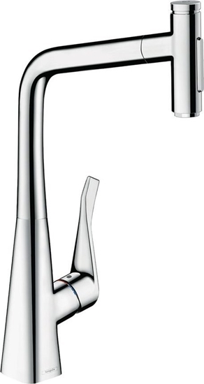 Picture of Bateria kuchenna Hansgrohe Kitchen faucet with pull-out hose Hansgrohe Metris Select M 73820000
