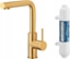Attēls no Bateria kuchenna KFA DUERO PURE BASIC BATERIA KUCHENNA Z FUNKCJ FILTRACJI WODY + FILTR HYDRO, BRUSHED GOLD