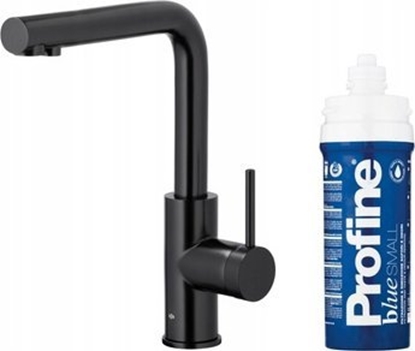 Attēls no Bateria kuchenna KFA DUERO PURE BASIC BATERIA KUCHENNA Z FUNKCJ FILTRACJI WODY + ZESTAW FILTRUJCY PROFINE BLUE S, CZARNA