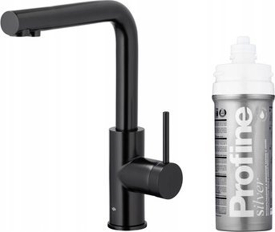 Picture of Bateria kuchenna KFA DUERO PURE BASIC BATERIA KUCHENNA Z FUNKCJ FILTRACJI WODY + ZESTAW FILTRUJCY PROFINE SILVER S, CZARNA