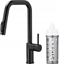 Picture of Bateria kuchenna KFA DUERO PURE STYLE PULL-OUT BATERIA KUCHENNA Z FUNKCJ FILTRACJI WODY I WYCIGAN WYLEWK + ZESTAW FILTRUJCY PROFINE SILVER S, CZARNA