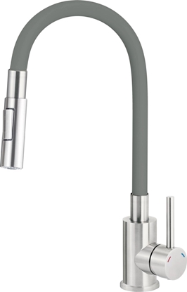 Attēls no Bateria kuchenna Neo Deante Bateria kuchenna LUNO z git wylewk - 2 rodzaje strumienia BOC_T740