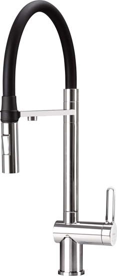 Изображение Bateria kuchenna z podczeniem do filtra wody z elastyczn wylewk