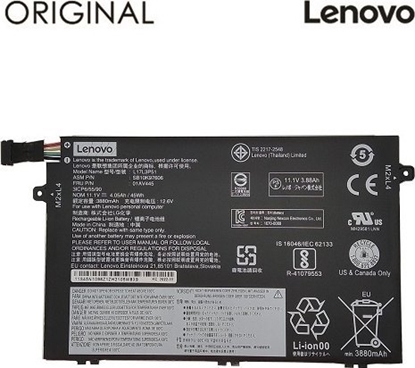 Attēls no Original L17L3P51 Battery for Lenovo Laptop 3880mAh