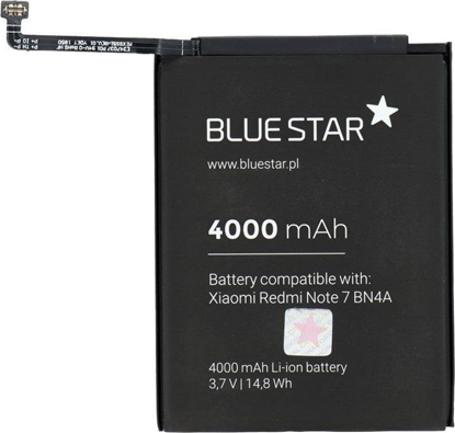 Attēls no Bateria Partner Tele.com Bateria do Xiaomi Redmi Note 7 (BN4A) 4000 mAh Li-Ion Blue Star