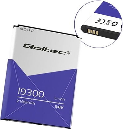 Изображение Bateria Qoltec do Samsung Galaxy S III I9300 2100mAh (52091)