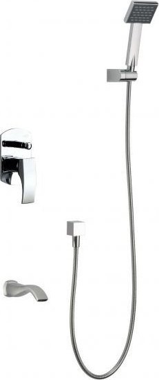 Picture of Bateria wannowa Blue Water Zestaw wannowy podtynkowy z wylewk i prysznicem LIWIA LIW-ZWP.200C