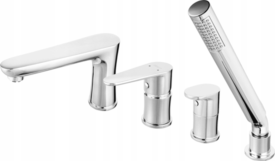 Picture of Bateria wannowa Ferro BAT. ALGEO WANNOWA 4-OTW. CHROM FERRO // BF.BAG11A