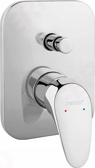 Picture of Bateria wannowa Ferro BAT. ONE PODTYNKOWA 2-FUNKCYJNA CHROM FERRO // BF.BFO7P