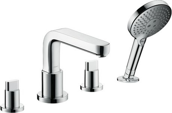 Picture of Bateria wannowa Hansgrohe Metris S 4-otworowa chrom (31443000)