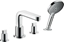 Picture of Bateria wannowa Hansgrohe Metris S 4-otworowa chrom (31443000)