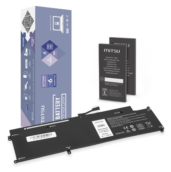 Picture of Bateria XCNR3 do Dell Latitude E7370 7370 - 7.6V 4200 mAh (32 Wh) 7.6V (7.4V)