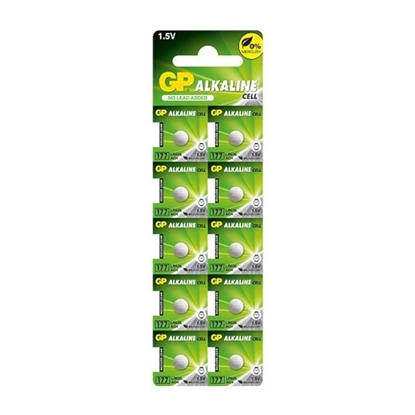 Picture of Baterie alkaliczne MINI GP 177/G4/AG4/LR626/LR66 blister 10szt.