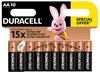 Picture of Baterijas DURACELL AA, LR06, 10 gab.
