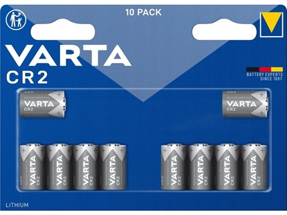 Attēls no Varta Batterie Photo Lithium Cylindrical CR2 Blister 10