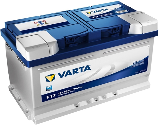 Picture of BATTERY VARTA BD 580406074 F17 80AH/740A