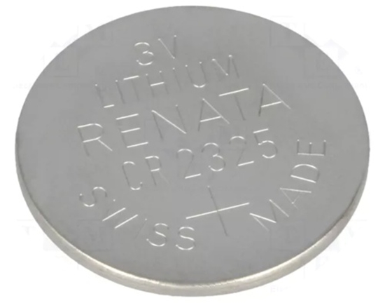 Picture of Battery: lithium; 3V; CR2325,coin; ¨23x2.5mm; 190mAh