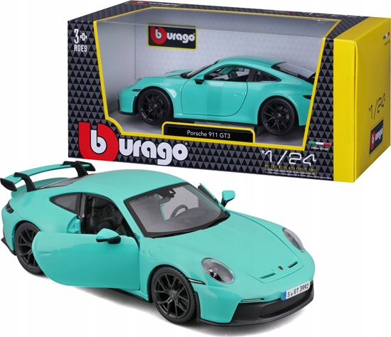 Picture of Bburago  911 GT3 mint green 1:24