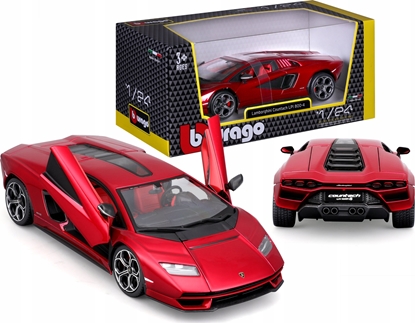 Attēls no Bburago BBU 1:24 Lamborghini CountachLPI 800-4 Red 21102RD