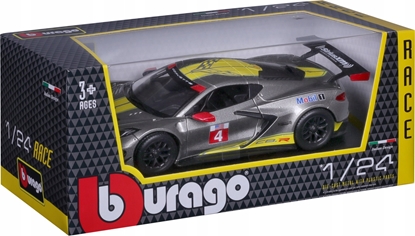 Attēls no Bburago BBURAGO 1:24 automodelis 2020 Chevrolet Corvette C8R, 18-28024