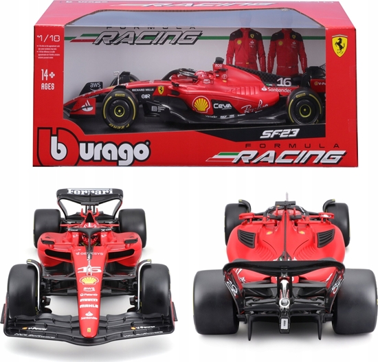 Picture of Bburago Ferrari Racing 2023 Season Car 1:18 BBURAGO