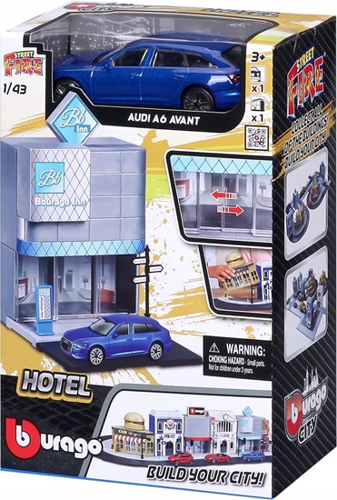 Изображение Bburago Street Fire Bburago City Hotel 1:43 BBURAGO