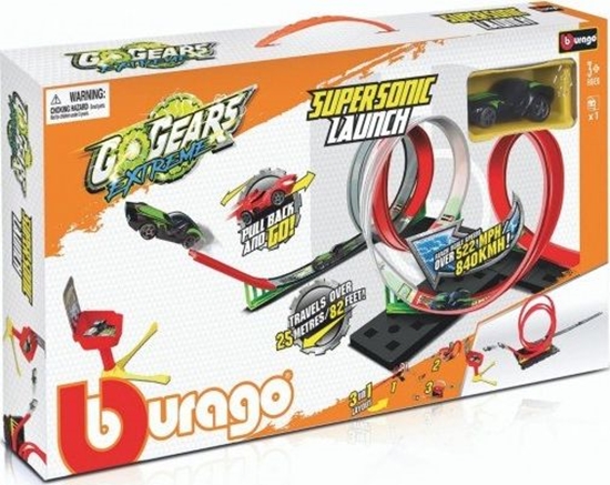 Изображение Bburago Tor samochodowy GoGears Extreme Supersonic Launch W/1Car  (GXP-798036)