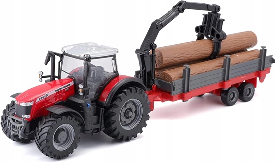 Изображение Bburago Traktor CIGNIK TRAKTOR MASSEY FERGUSON Bburago