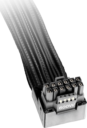 Attēls no be quiet! 12V-2x6 - 12VHPWR, 0.7m, Czarny (BC074)