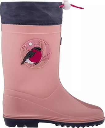 Изображение Bejo Dziecice kalosze Bejo KAI WELLIES JR M000177344 silver pink/folkstone gray rozmiar 34