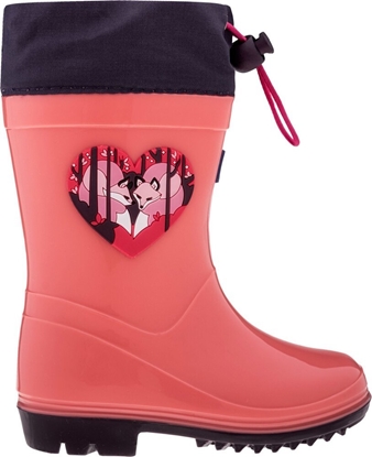 Изображение Bejo Dziecice kalosze Bejo Kai Wellies Kids salmon rose/winter bloom rozmiar 24