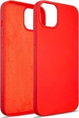 Attēls no Beline Beline Etui Silicone iPhone 15 Plus 6.7" czerwony/red