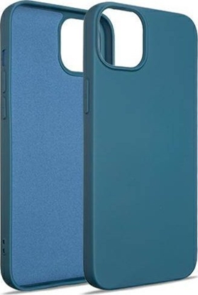 Attēls no Beline Beline Etui Silicone iPhone 15 Plus 6.7" niebieski/blue