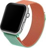 Picture of Beline Beline Pasek Apple Watch Steel 38/40/41Mm Zielono-Pomaraczowy Green/Orange