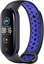 Изображение Beline Beline pasek Design Mi Band 7/6/5 czarno-niebieski /black-blue