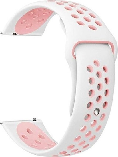Picture of Beline Beline pasek Watch 20mm Sport Silicone biao-róowy white/pink box