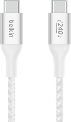 Attēls no Belkin CAB015bt2MWH USB cable 2 m USB 2.0 USB C White