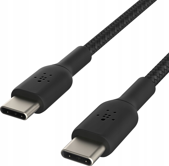 Picture of Belkin BOOST CHARGE braided Cab. USB-C/USB-C 15cm sw.CAB004BT0MBK