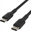 Изображение Belkin BOOST CHARGE braided Cab. USB-C/USB-C 15cm sw.CAB004BT0MBK