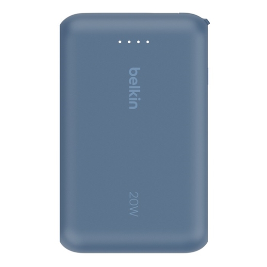 Picture of Belkin BOOST Charge Powerbk. 20W 10.000mAh USB-C blue BPB021hqBL