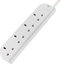 Attēls no Belkin E-Series 4 Socket, 3-Metre SurgeStrip White 4 AC outlet(s) 230 V 3 m