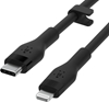 Picture of Belkin Flex Lightning/USB-C 15W 3m, mfi, 15W, black CAA009bt3MBK