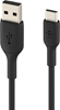Изображение Belkin USB-C/USB-A Cable 1m PVC, black CAB001bt1MBK