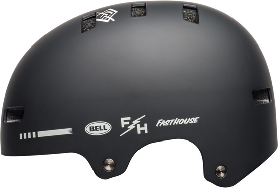 Picture of Bell Kask bmx BELL LOCAL Rozmiar kasku: S(51-55 cm), Wybierz kolor: Matte Black White Fasthouse