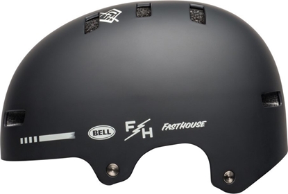 Picture of Bell Kask bmx LOCAL Rozmiar kasku: L(59-61,5 cm), Wybierz kolor: Matte Black White Fasthouse