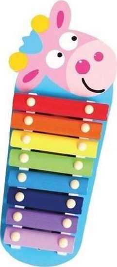 Picture of Bemag CYMBAKI Drewniane YRAFA dla dzieci do zabawy uniw