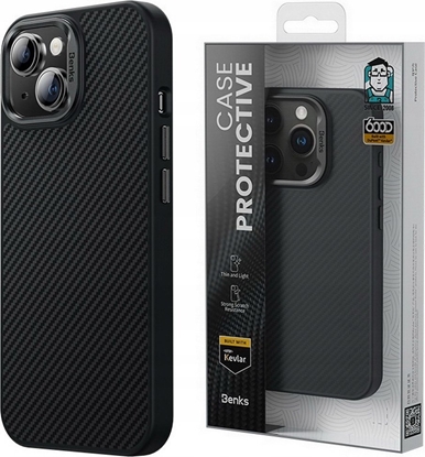 Attēls no Benks Etui Benks Anti-drop Magnetic Case Kevlar 600D Apple iPhone 15 Plus / 14 Plus